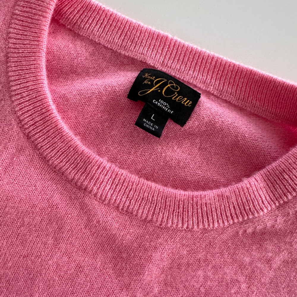 Men’s large cashmere crewneck sweater. Worn once.